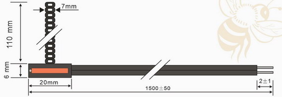 TPE overmolding sensor